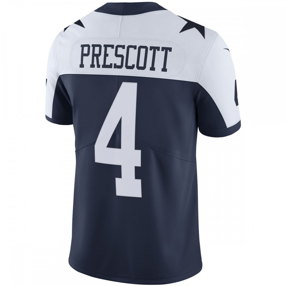 Dak Prescott Dallas Cowboys Nike Alternate Vapor Limited Jersey - Navy-Profan Arena